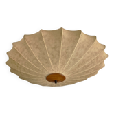 Plafonnier Cocoon moderne du milieu du siècle par Friedel Wauer pour Goldkant Leuchten, années 1960