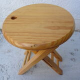 Pair of 80s folding stools