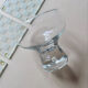 1970s bubble cocktail glass