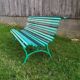 Old garden bench