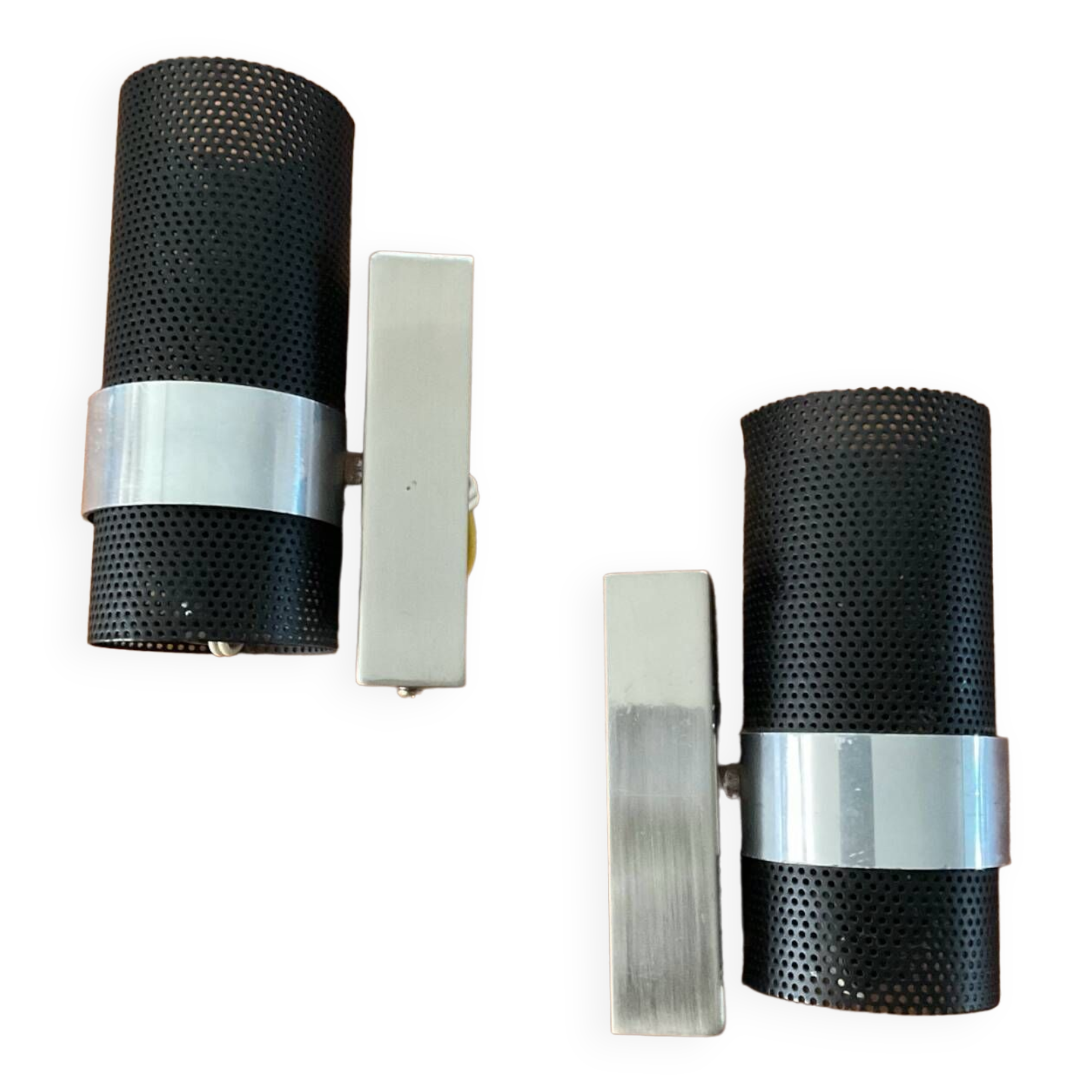 Pair of vintage wall lights from the 70s and 80s