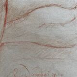Old Sanguine signed Charles Despiau