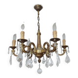 chandelier with crystal tassels