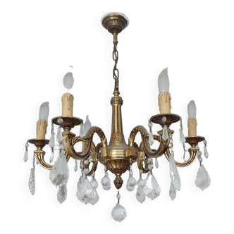 chandelier with crystal tassels