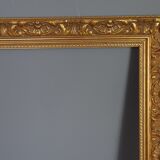 Frame style Louis XIV gilded stucco wood 57x45 cm, leaf 47,5x36 cm SB