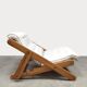 Chaise longue pliante vintage Kon Tiki Gillis Lundgren Ikea