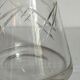 Art-Deco crystal decanter early twentieth century