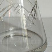 Carafe en cristal Art-Déco début XXème