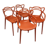 Set of 4 Kartell chairs
