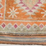 Turkish vintage Herki rug 2'10" x 12'10"