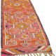 Turkish Handwoven Vintage Herki Kilim 95 cm x 316 cm