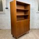 Scandinavian oak bookcase, 70s