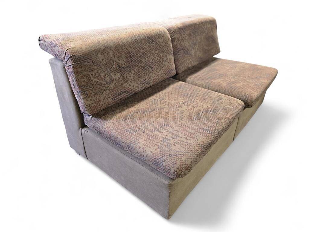 7-piece vintage modular sofa / living room / sofa