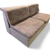 7-piece vintage modular sofa / living room / sofa