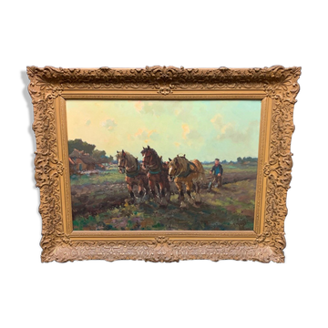 Tableau "Laboureur".