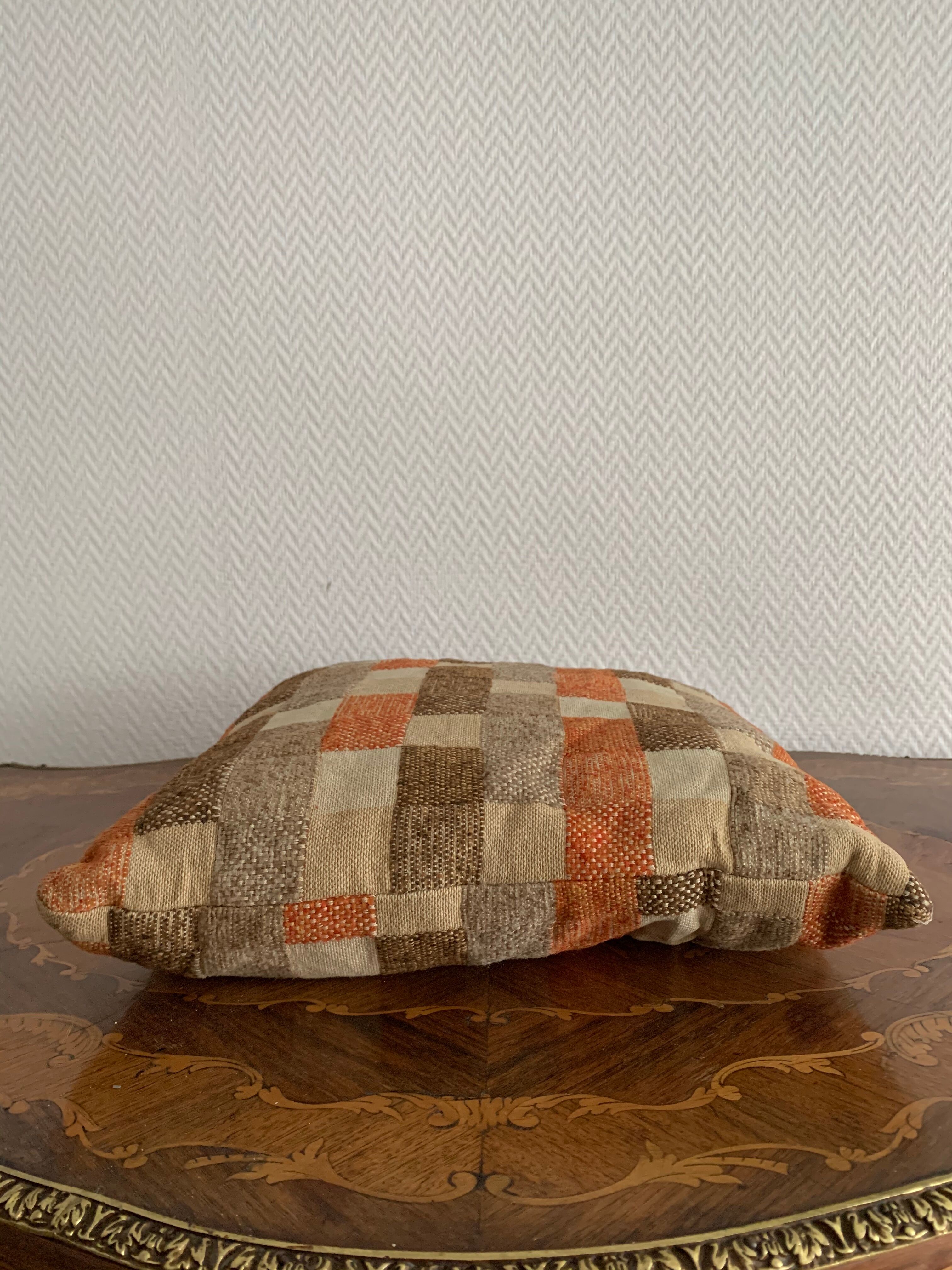 Cousin wool tiles tones beige/orange