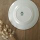 Assiettes plates terre de fer Longwy Mimosa