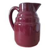 Vintage earthenware pitcher PL France