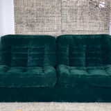 Velvet sofa 1970