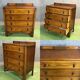 Commode anglaise Art déco en chêne