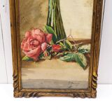 Watercolor bouquet of vintage Paul Marengo anemones