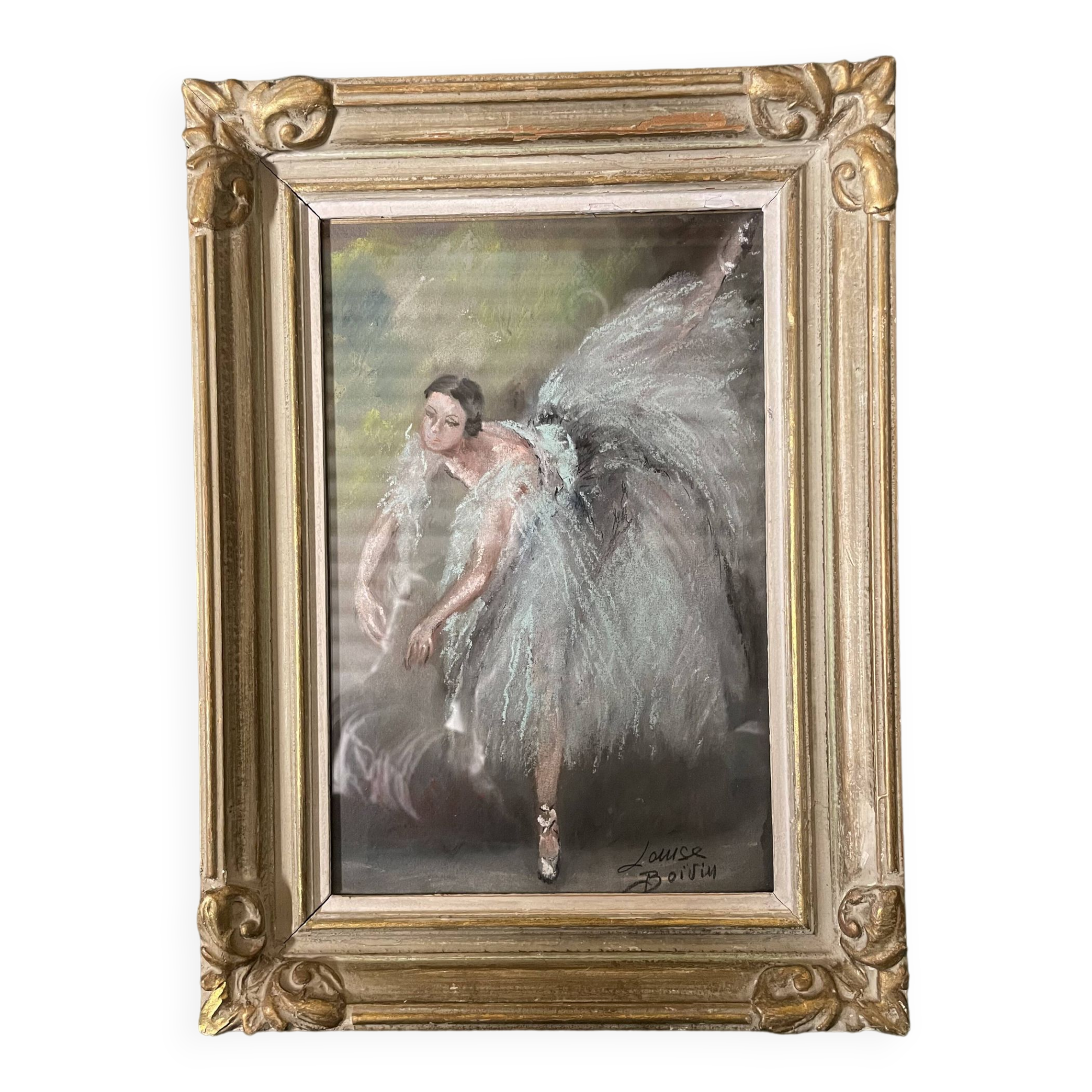 Pastel by Yvette Chauviré, the greatest French prima ballerina of the 20th century