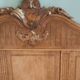 antique headboard