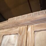 Large Parisian wardrobe in solid wood (renovated)