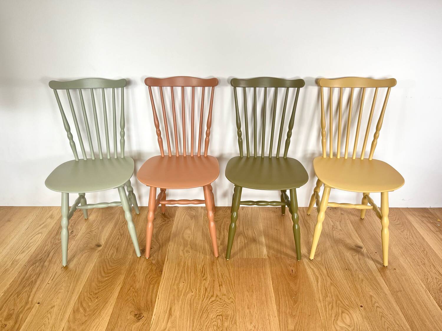 Colorful Baumann chairs