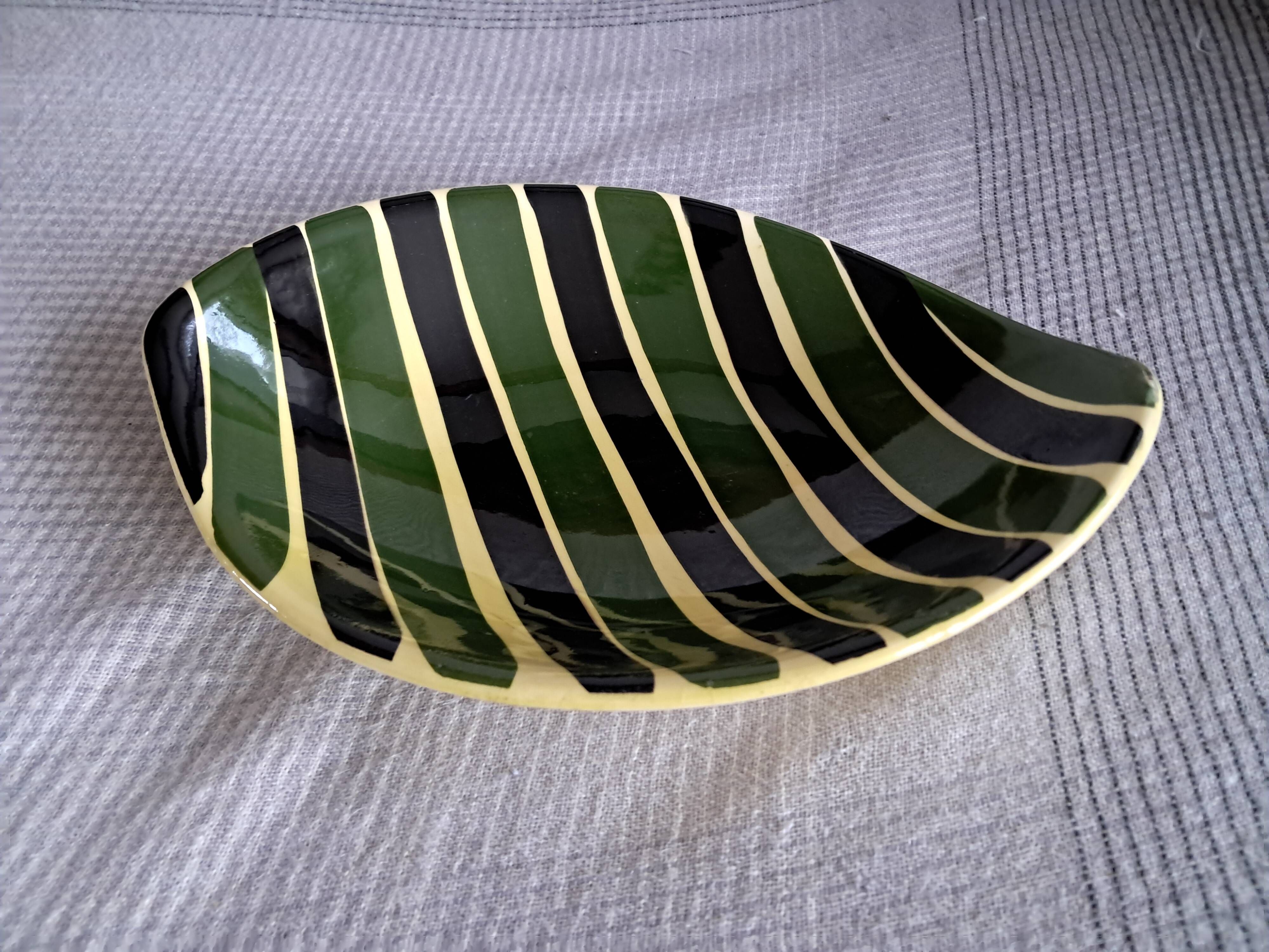 Ceramic catchall signed Saint-Clément