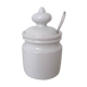 Thick white porcelain sugar