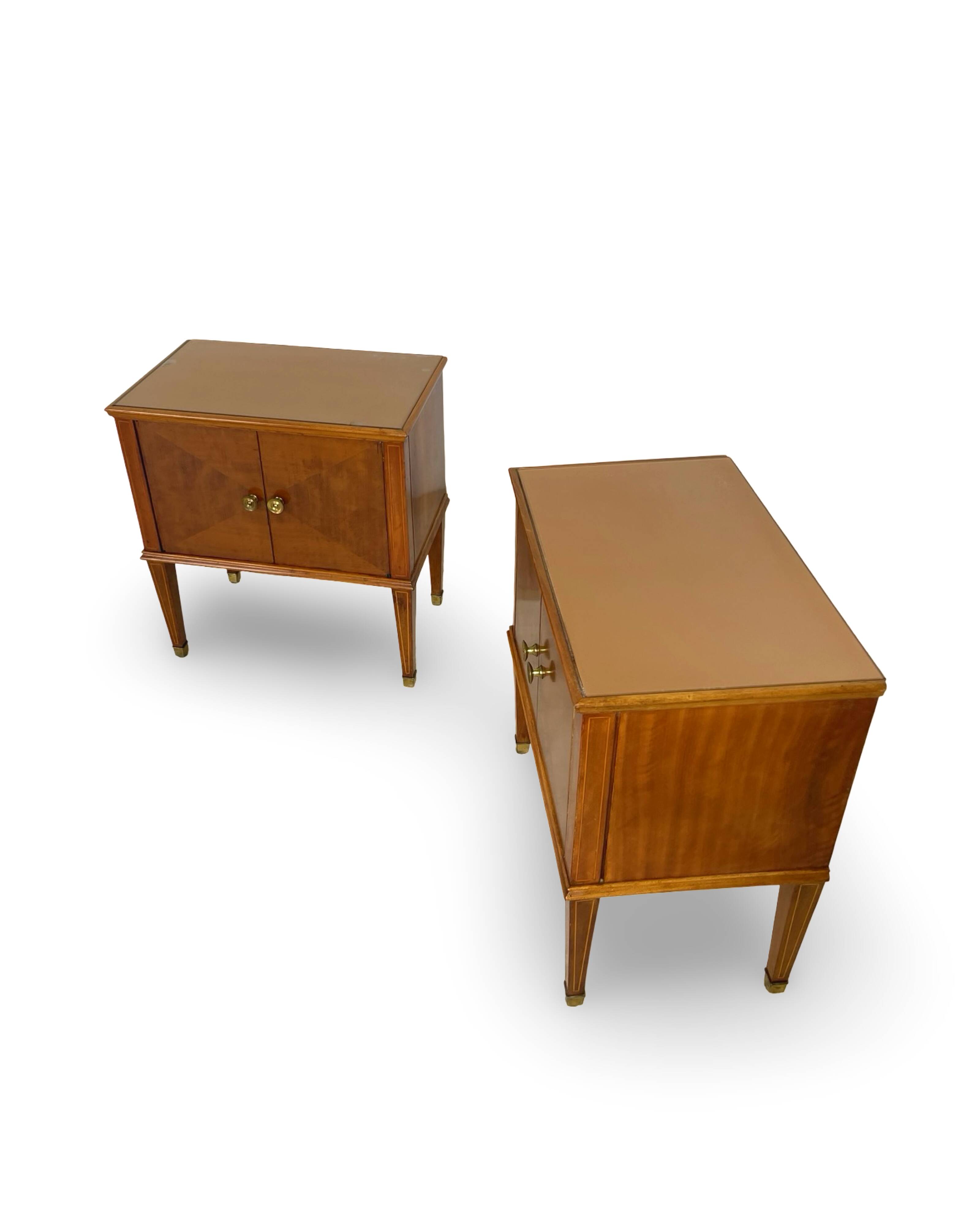 italian nightstands1950s