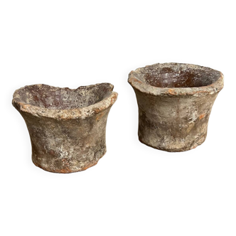 Terracotta resin pots