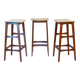 Eric Buch (Buck) Dyrlund teak bar stool, set of 3, Denmark 1960s