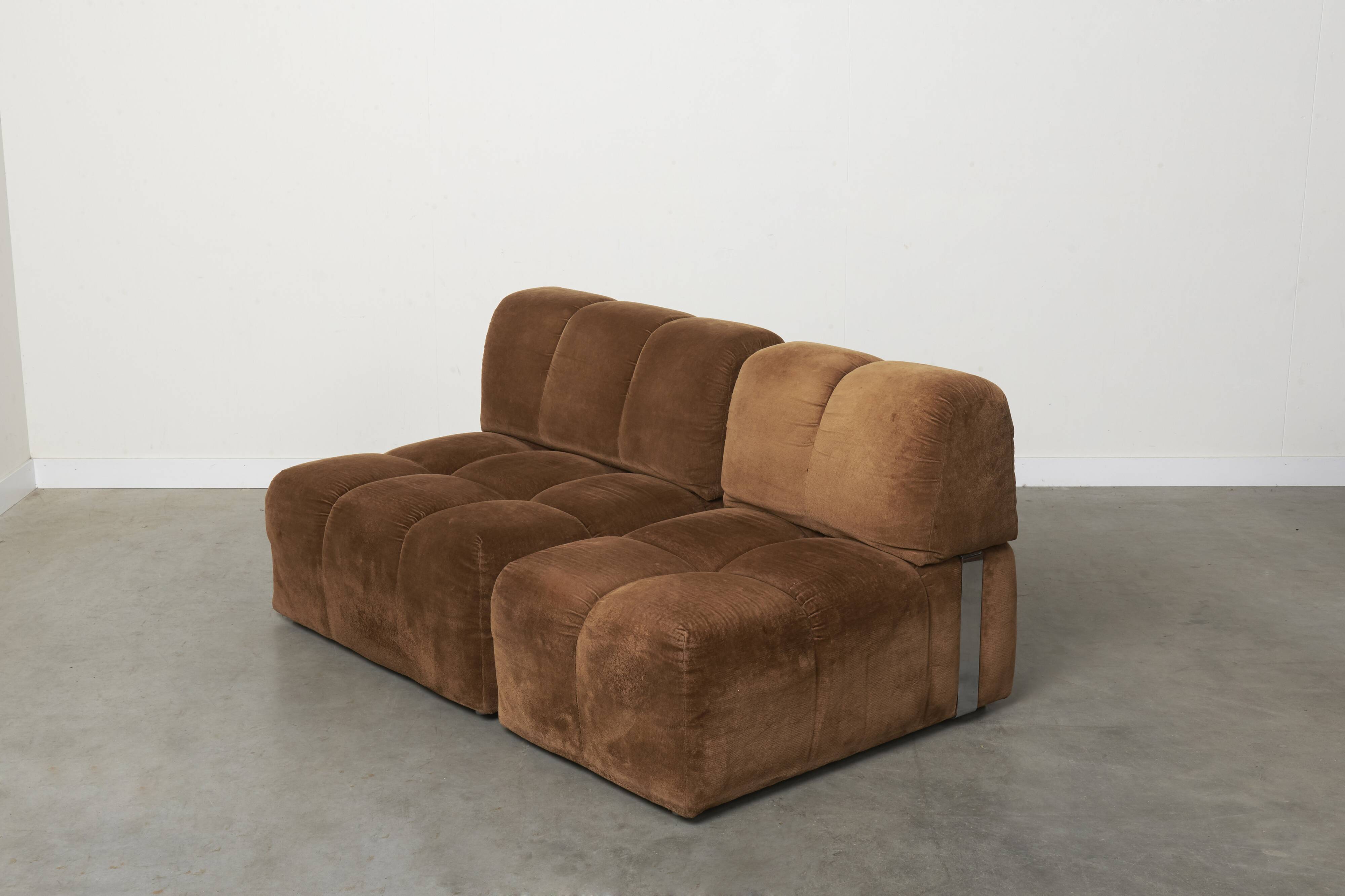 Unique Mid Century modular lounge sofa, 1970s