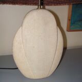 Stone shade lamp rattan 70s