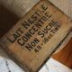 Caisse en bois Nestlé