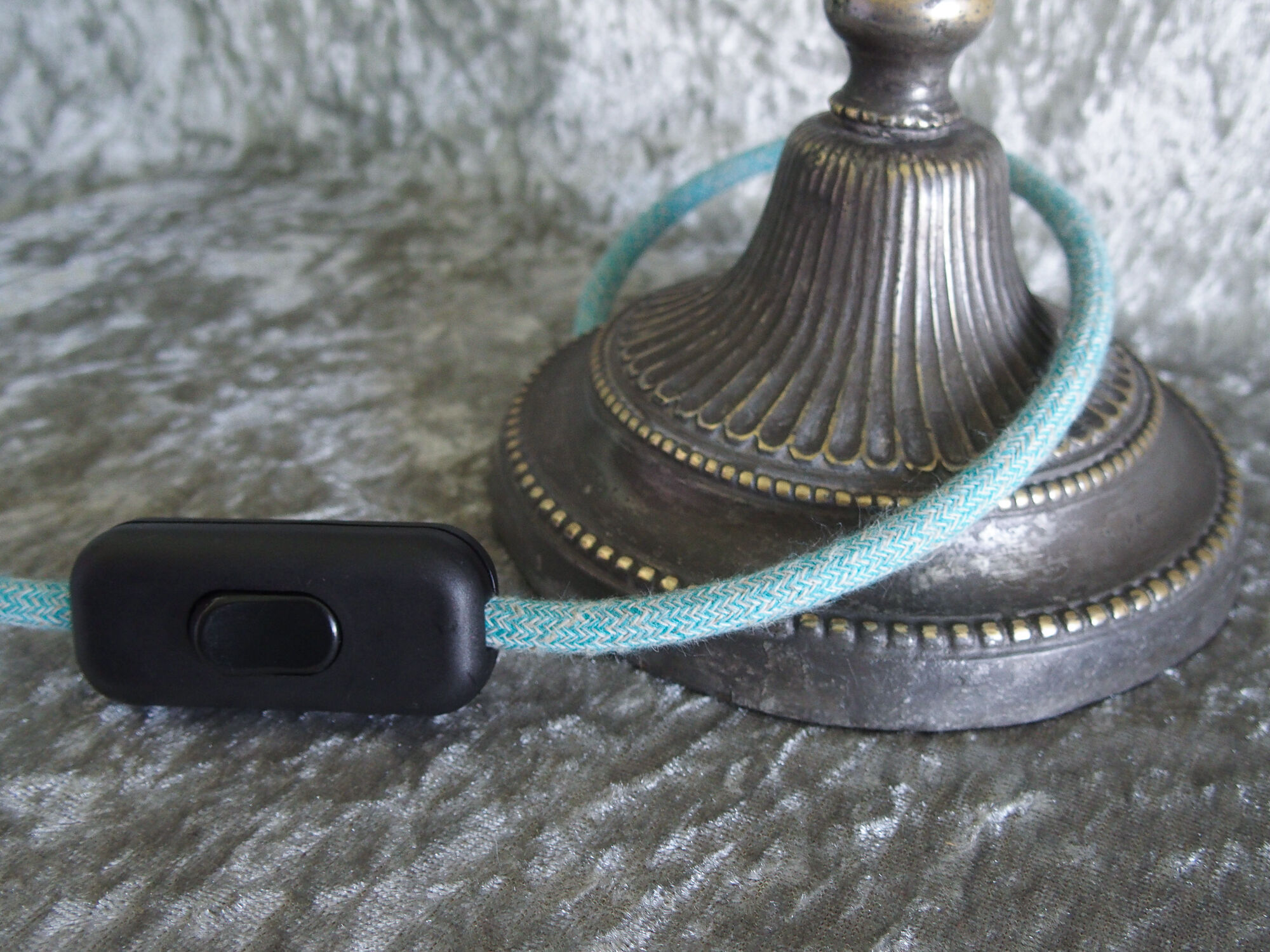 Candlestick lamp foot