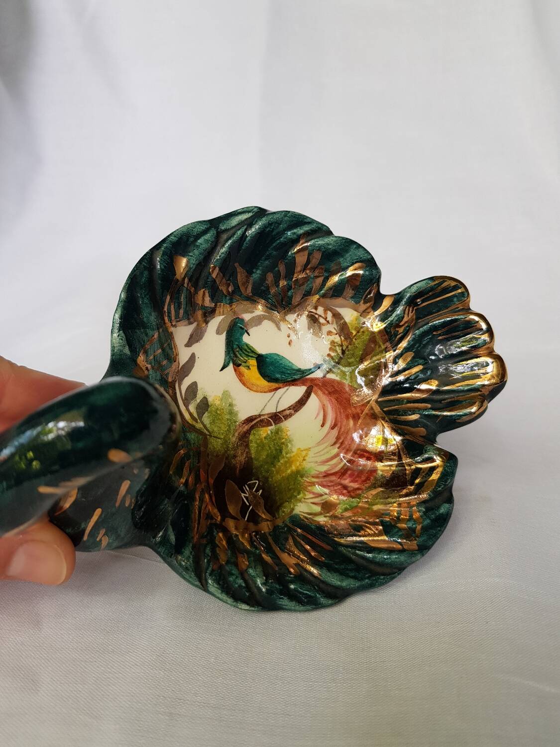 Plat à bijoux H. Bequet Quaregnon fabriqué en Belgique