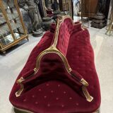 Golden wooden castle post from the Napoleonic III era.