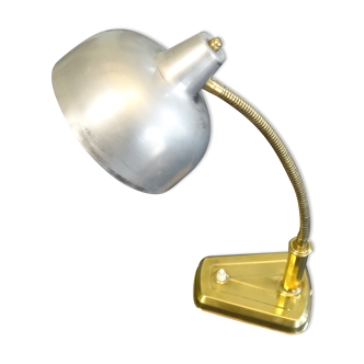 Articulated lamp 60s in gold metal
