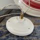 Vintage suspension lamp in electrified ceramic to nine