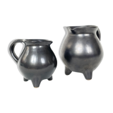 2 ceramic pitchers, 1950, poterie périgourdine
