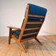 GE-375 armchair by Hans Wegner for Getama