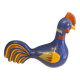 Coq en faïence peinte Henriot Quimper
