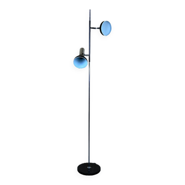 60s 70s floor lamp space age design metal