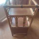 Rattan bedside table or small piece of furniture