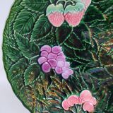 Large dish in barbotine from Salins-les-Bains. 1950s