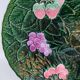 Large dish in barbotine from Salins-les-Bains. 1950s