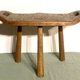 Tabouret de traite tripode